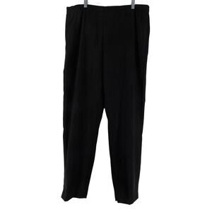 Pull Up Elastic Waist Polyester Spandex Pants Womens 12